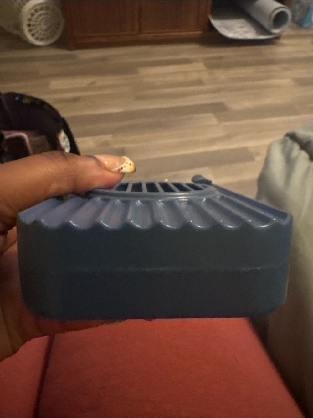 Portable Mini Fan - Blue - Picture 4 of 4